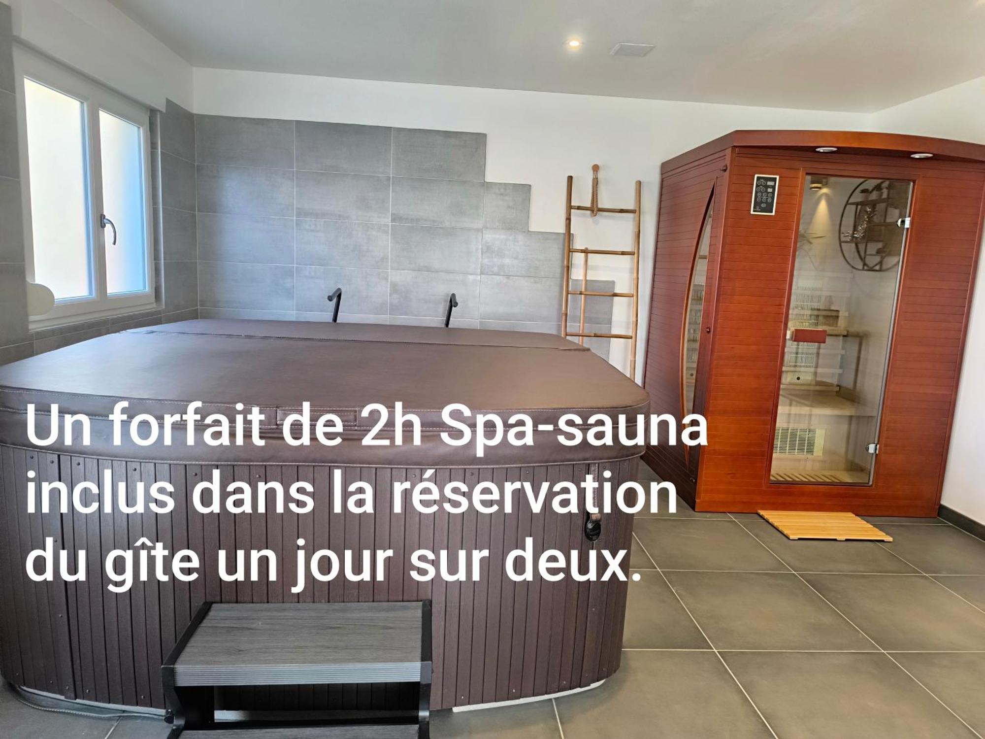 Gite Bonheur Et Charme Spa-Sauna Forfait 2H Inclus Kintzheim Eksteriør billede